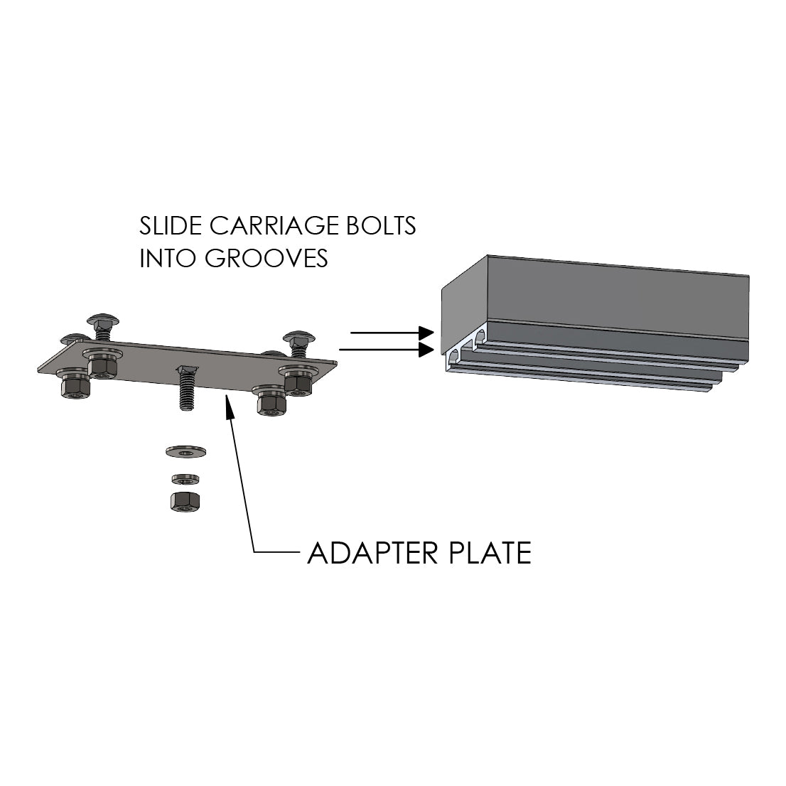 SUPREME ADAPTER PLATE (Single Hole Mount)